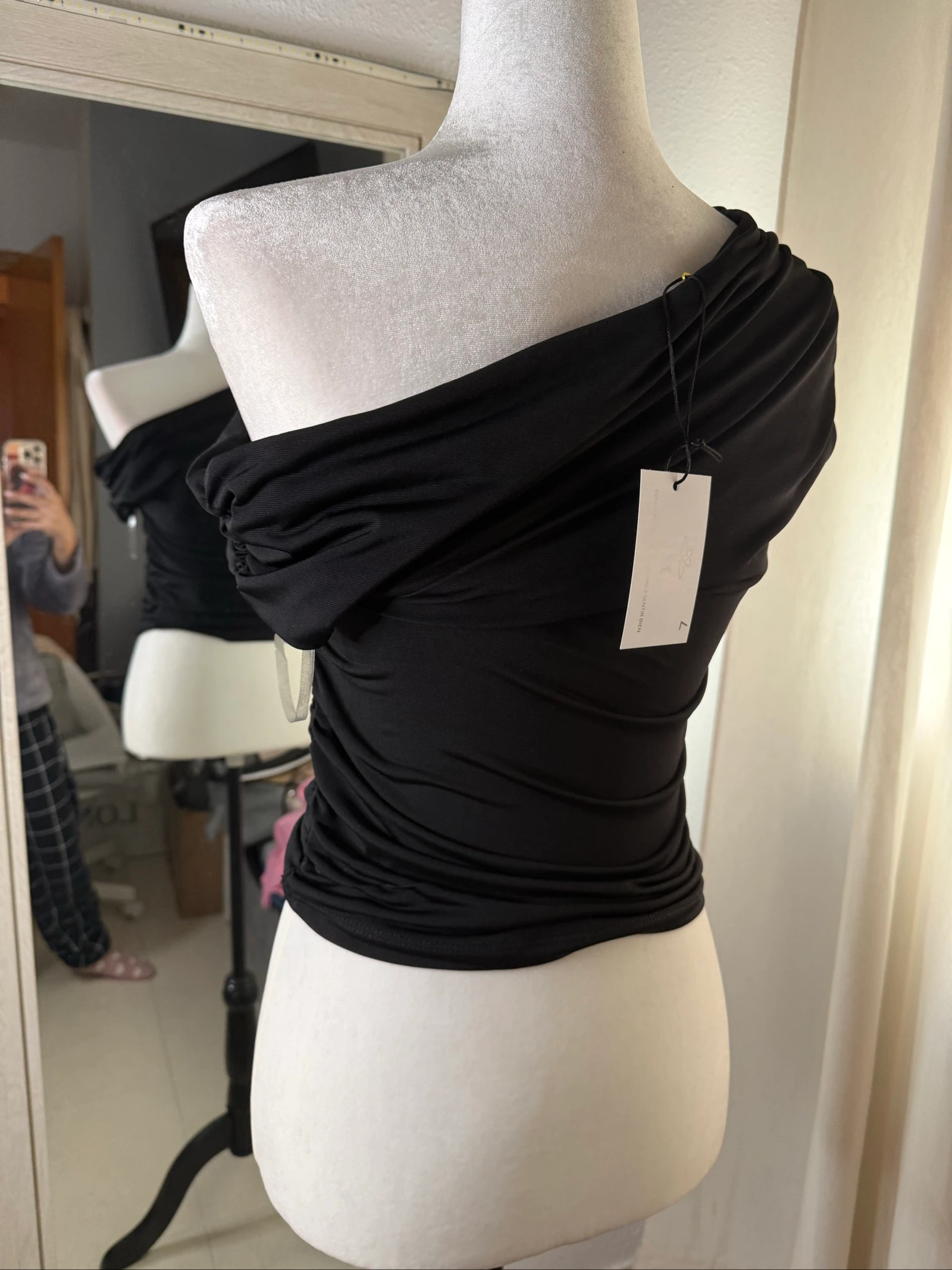 Zwarte blouse – photo 3